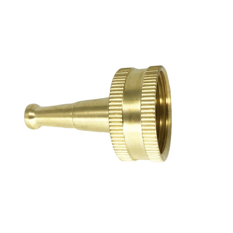 cozyou Heavy Duty Brass Jet Sweeper Sprayer Nozzle with Garden Hose Shut Off Valve Connectors - Image 3